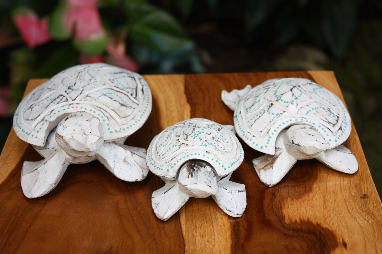 Set of 3 Turtles Ashtray/Keepsake Boxes Off White | #wib3709 Set of 3 Turtles Ashtray/Keepsake Boxes Off White | #wib3709